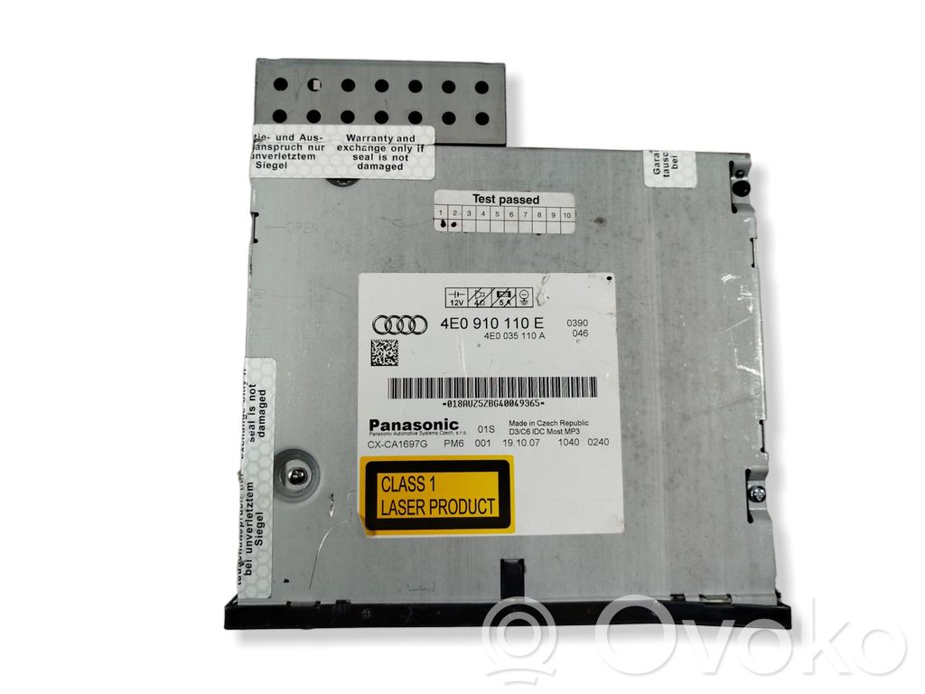 Audi A6 Allroad C6 CD/DVD keitiklis 