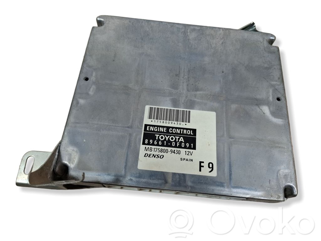 Toyota Corolla Verso AR10 Sterownik / Moduł ECU 