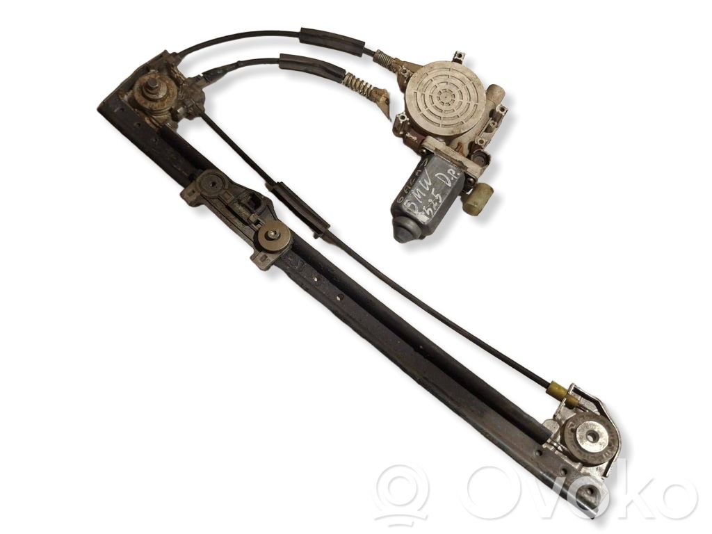 BMW 5 E39 Rear door window regulator with motor 