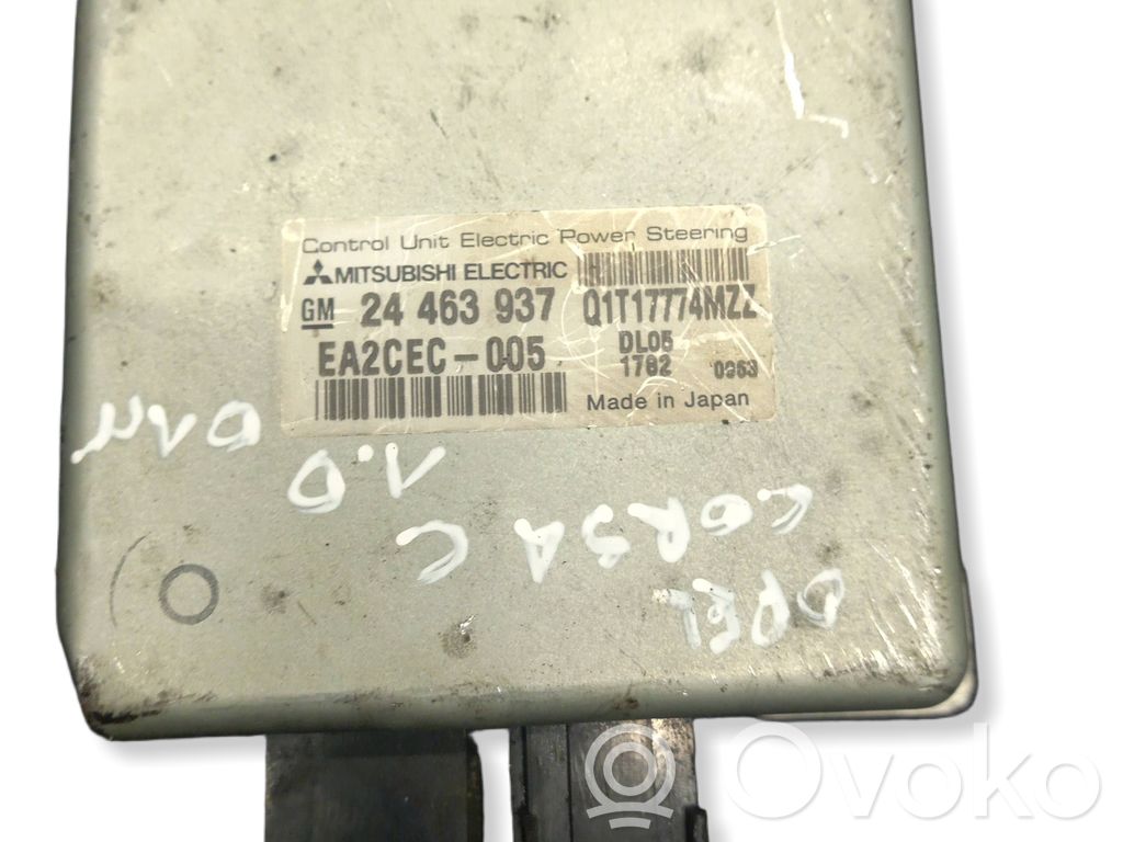 Opel Corsa C Ohjaustehostimen ohjainlaite/moduuli 