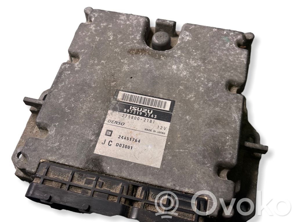 Opel Vectra C Engine control unit/module 