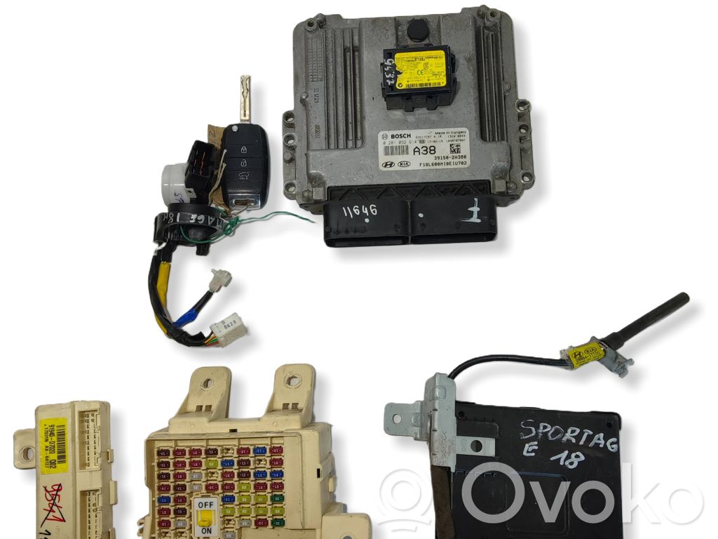 KIA Sportage Kit centralina motore ECU e serratura 