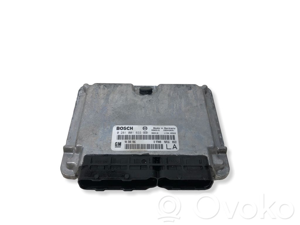 Engine control unit/module   90508986,28SA3691,0281001633
