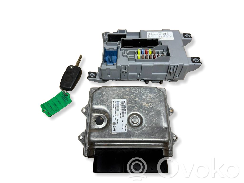 Peugeot Bipper Engine ECU kit and lock set 