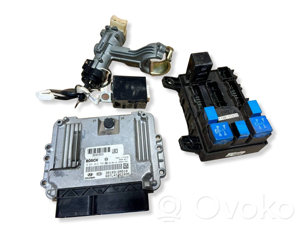 Hyundai Getz Engine ECU kit and lock set 