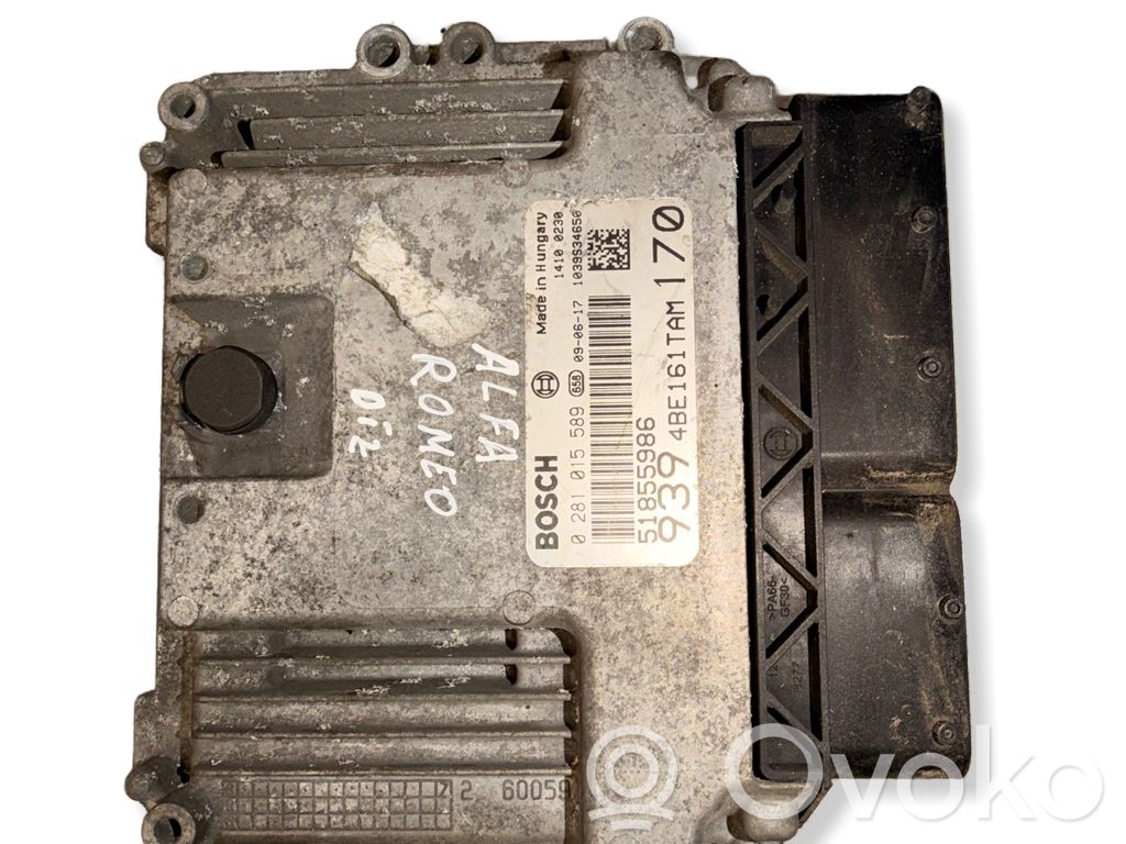 Alfa Romeo 159 Engine control unit/module 