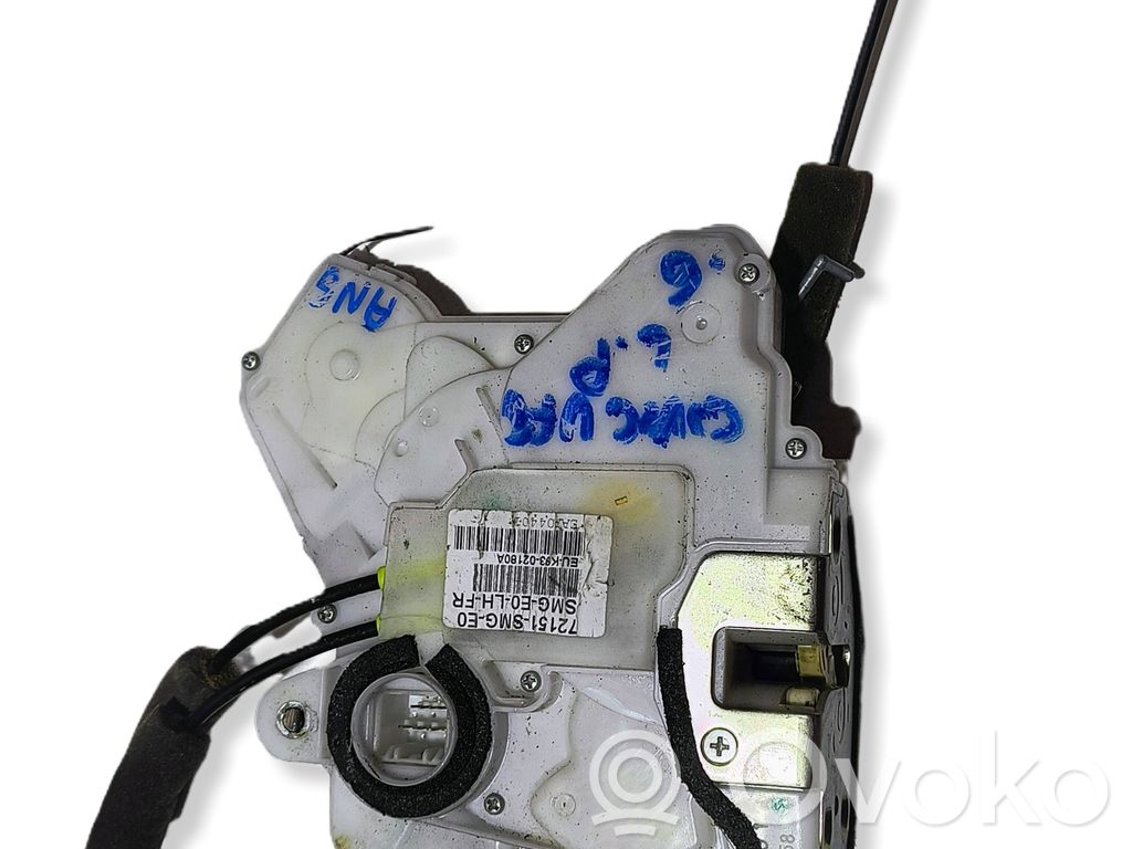 Honda Civic Zamek drzwi przednich 
