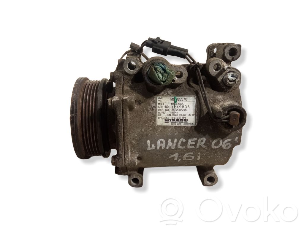 Mitsubishi Lancer Kompresor / Sprężarka klimatyzacji A/C 