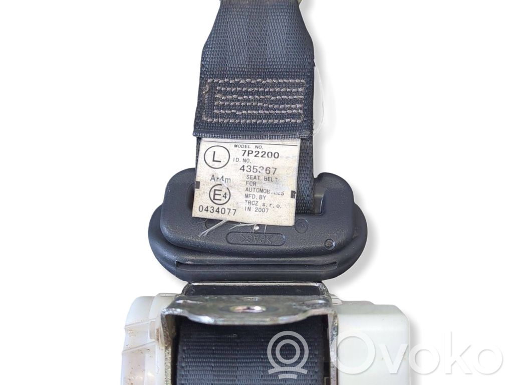Peugeot 107 Cinturón trasero 