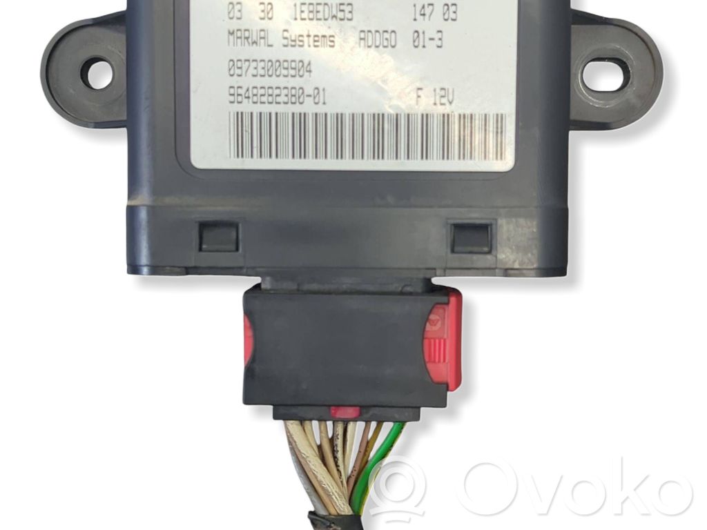 Peugeot 607 Fuel injection pump control unit/module 