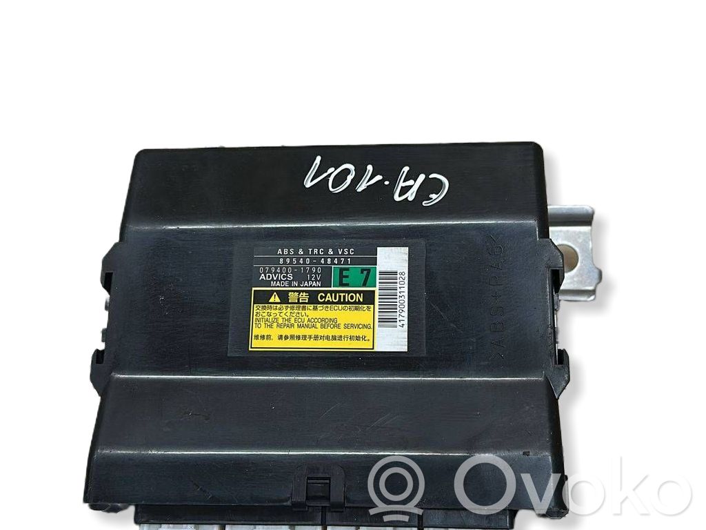 ABS control unit/module   8954048471,0794001790