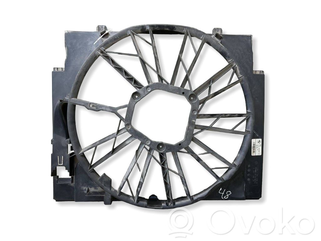 BMW 5 E60 E61 Elektrinis radiatorių ventiliatorius 