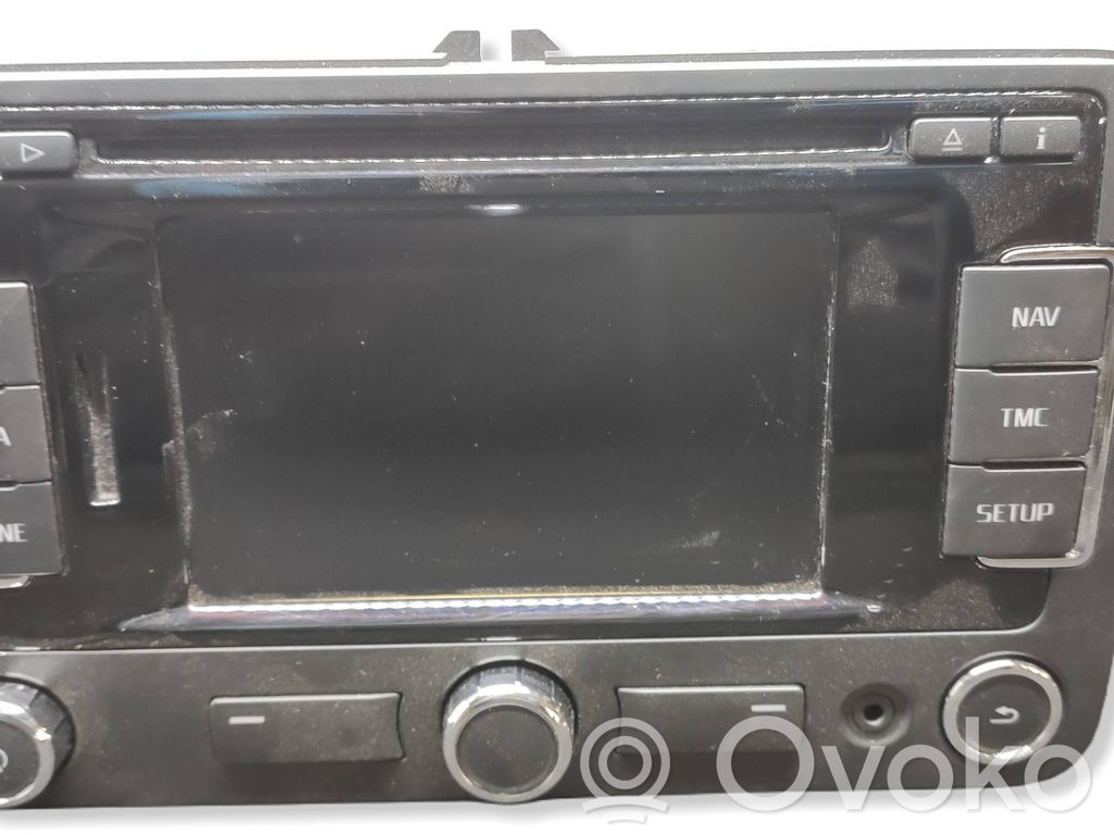 Skoda Yeti (5L) Radio/CD/DVD/GPS head unit 