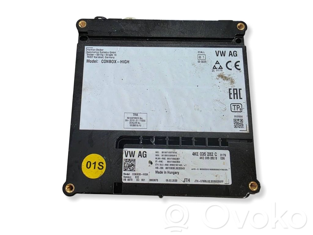 Audi A6 S6 C8 4K Other control units/modules 