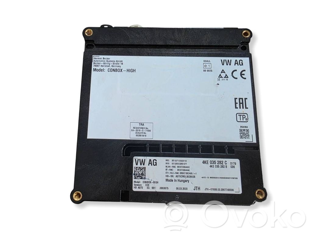 Audi A6 S6 C8 4K Other control units/modules 