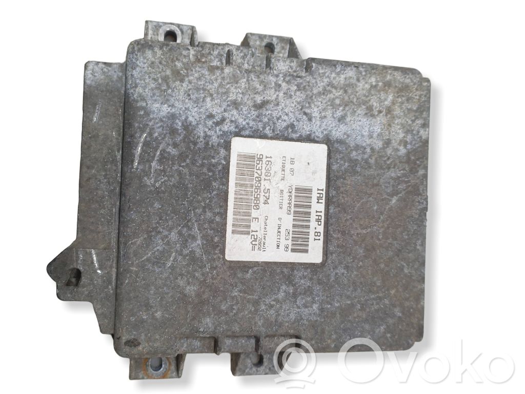 Engine control unit/module   IAW1AP81,9637086980,16301574