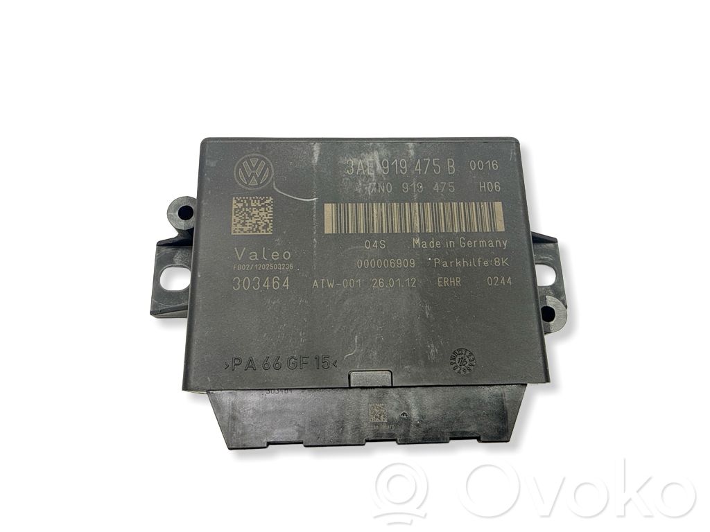 Volkswagen PASSAT CC Parking PDC control unit/module 