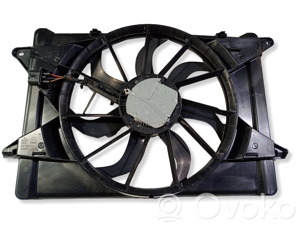 Chrysler Pacifica Elektrisks radiatoru ventilators 
