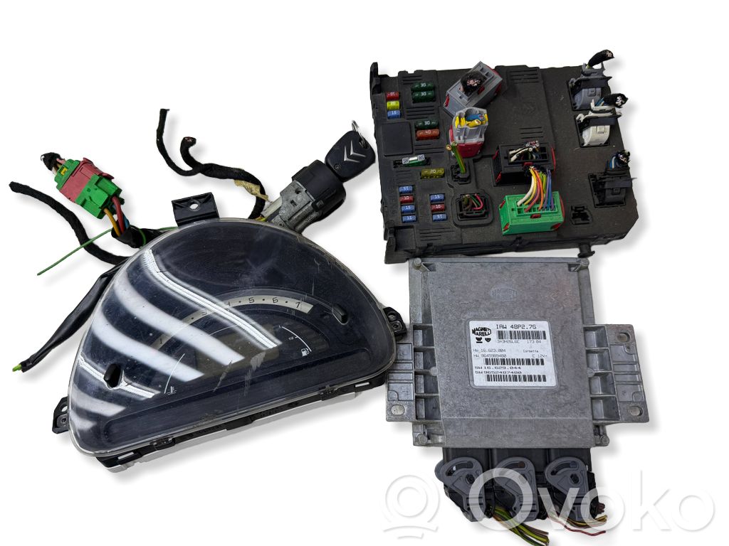 Citroen C2 Engine ECU kit and lock set 