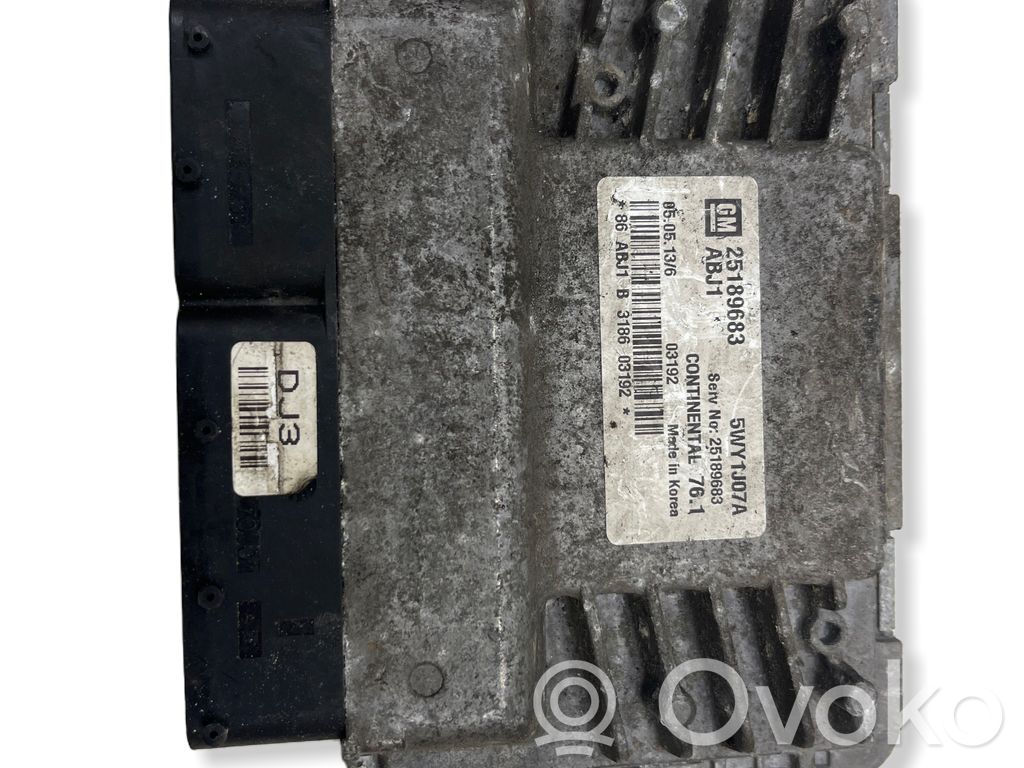 Chevrolet Cruze Engine control unit/module 