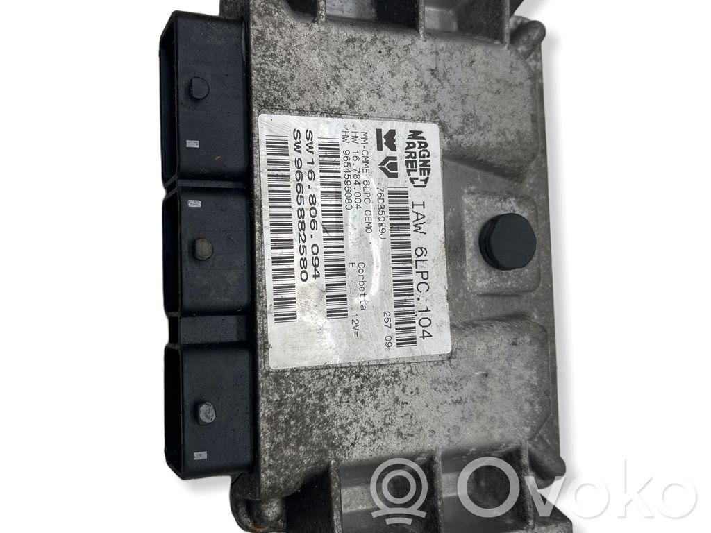 Sterownik / Moduł ECU   76DB50E9J,9665882580,9654596080