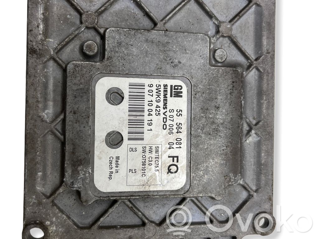 Engine control unit/module   55564081,9071004191,5WK9425