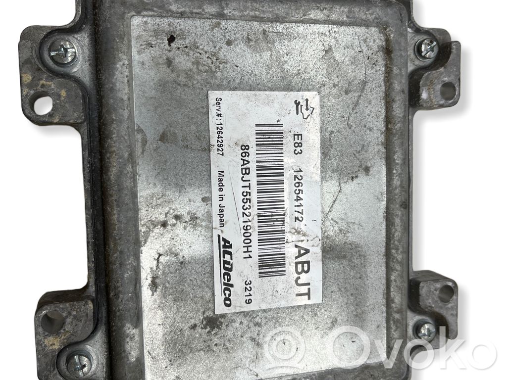 Engine control unit/module   12654172,86ABJT55321900H1,12642927,3219