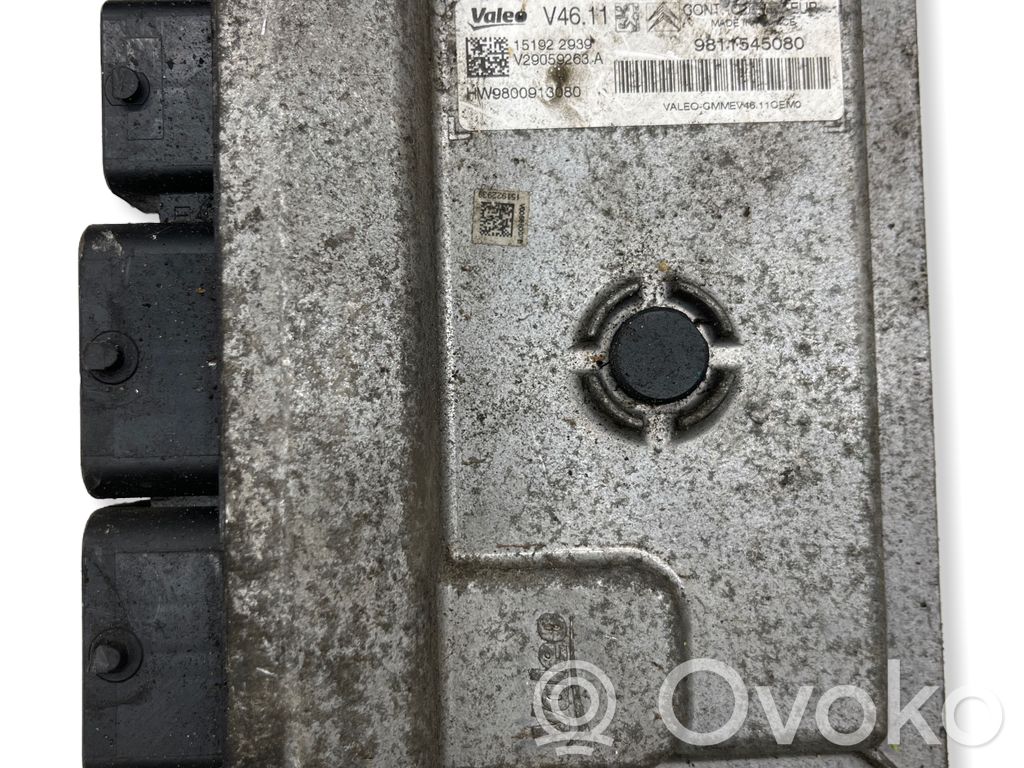 Peugeot 208 I Engine control unit/module 