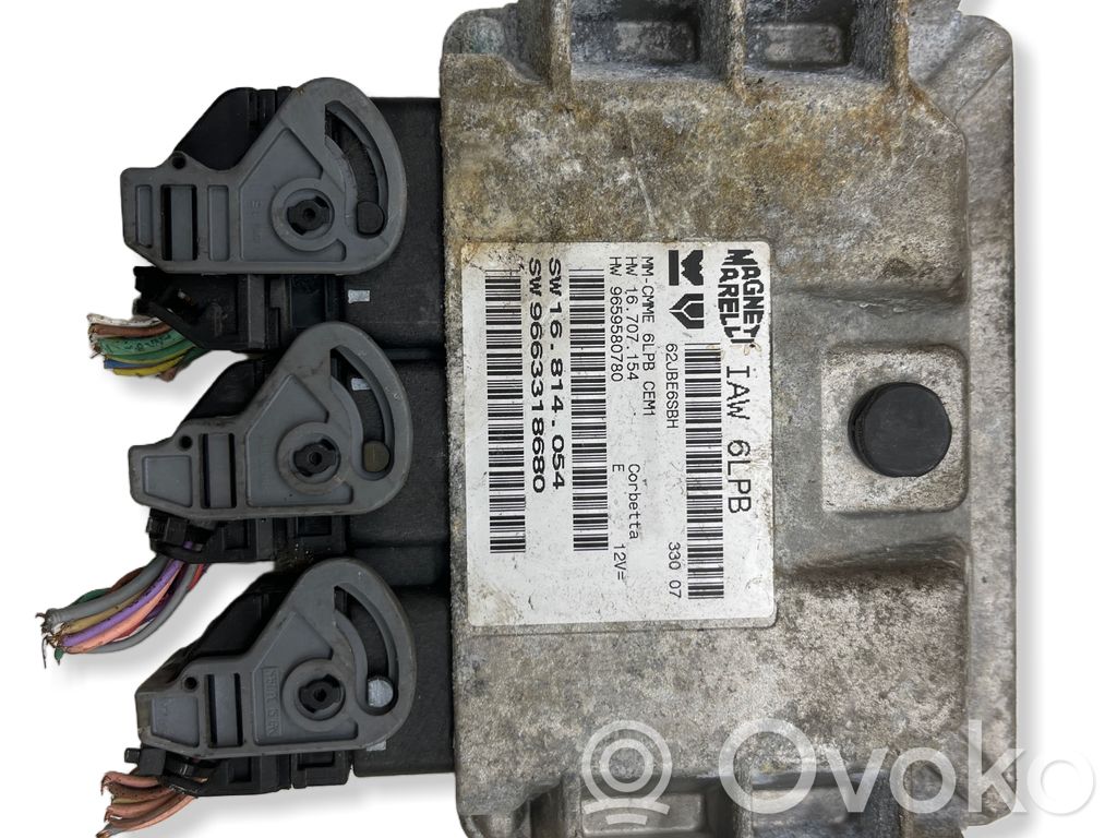 Citroen C4 I Picasso Engine control unit/module 