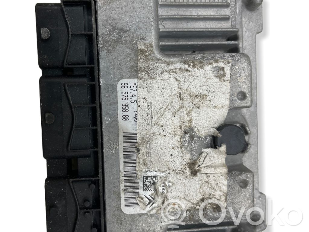 Citroen C4 I Engine control unit/module 