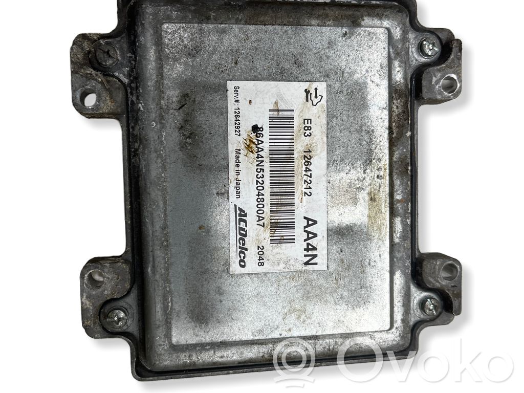 Sterownik / Moduł ECU   12647212,12642927,86AA4N53204800A7,2048