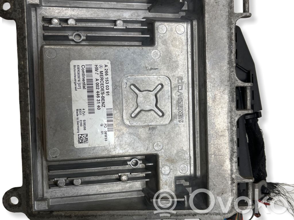 Mercedes-Benz A W169 Sterownik / Moduł ECU 