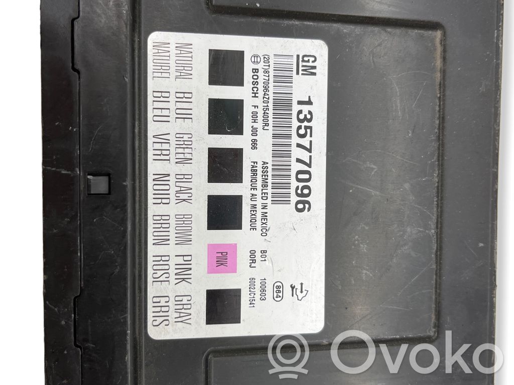 Opel Astra J Comfort/convenience module 