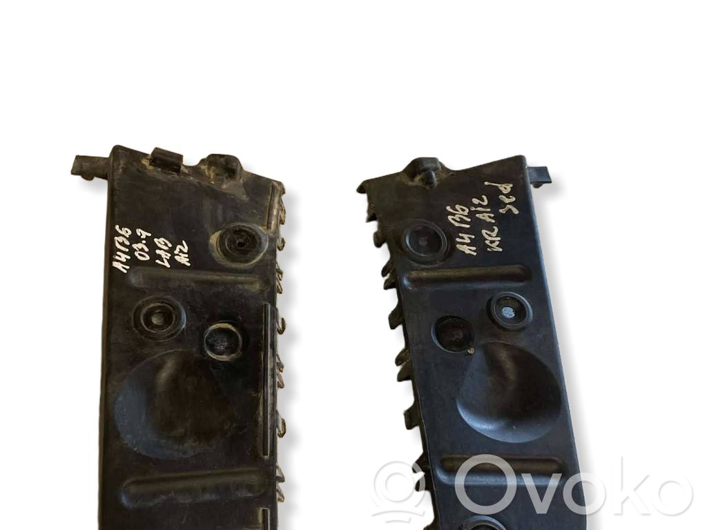 Audi A4 S4 B6 8E 8H Staffa di rinforzo montaggio del paraurti posteriore 