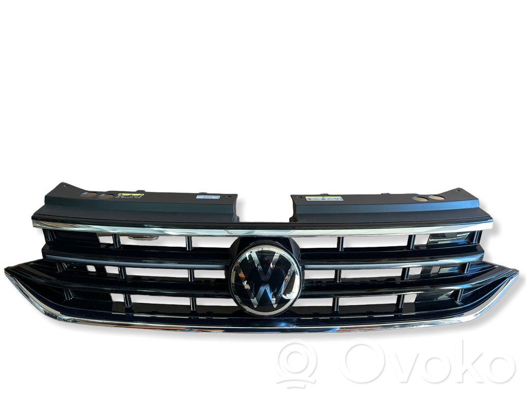 Volkswagen Tiguan Allspace Etupuskurin ylempi jäähdytinsäleikkö 