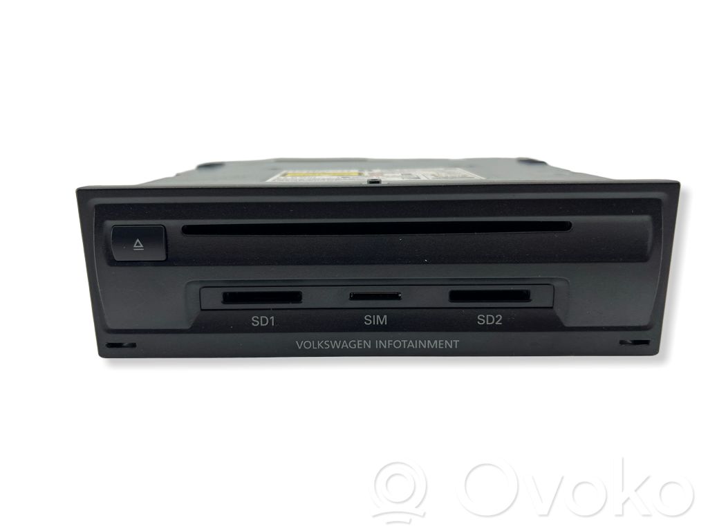 Volkswagen Touareg II Panel / Radioodtwarzacz CD/DVD/GPS 