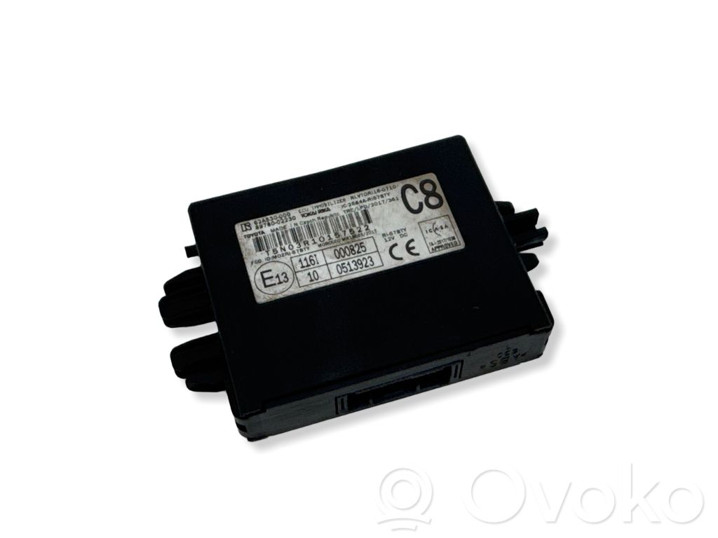 Toyota Yaris XP210 Immobilizer control unit/module 