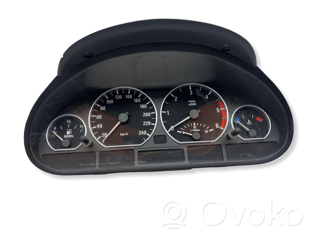 BMW 3 E46 Speedometer (instrument cluster) 