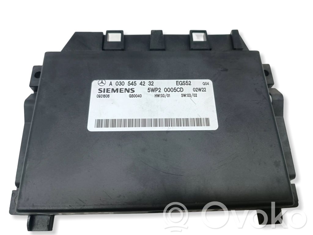 Mercedes-Benz CLK A209 C209 Gearbox control unit/module 
