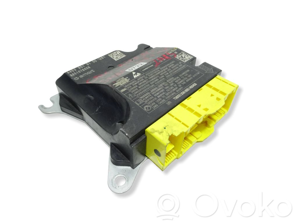 Smart ForFour II W453 Unitate/modul de comandă airbaguri 