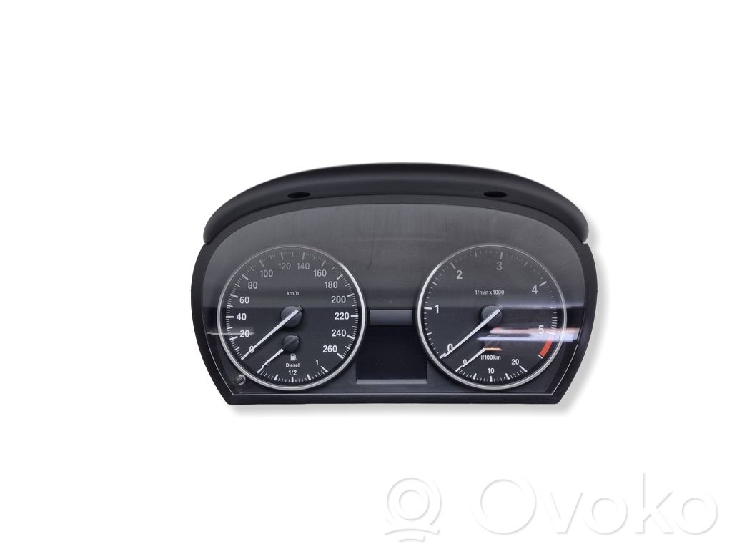 BMW 3 E90 E91 Vitezometru (grup de instrumente) 