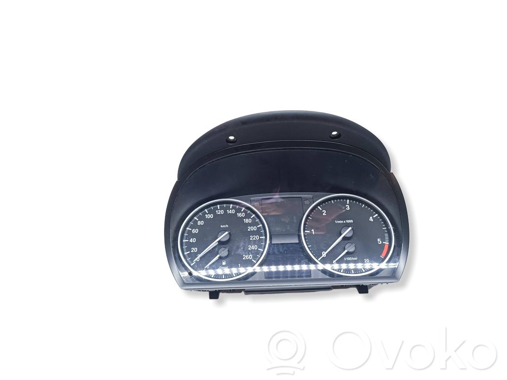 BMW 3 E90 E91 Vitezometru (grup de instrumente) 