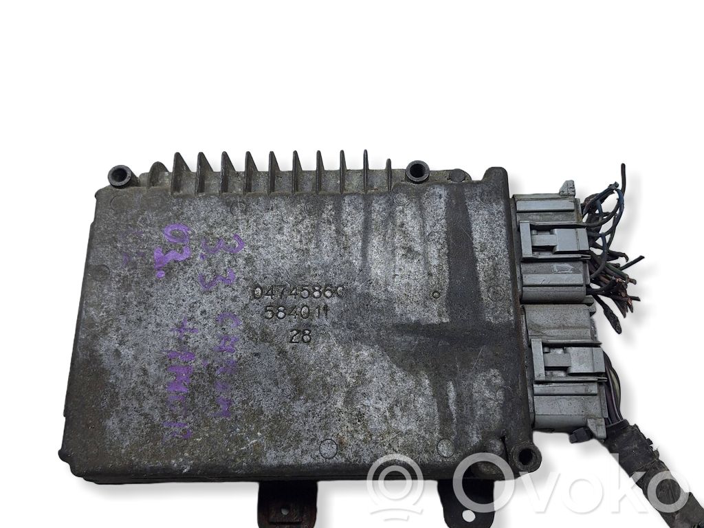 Engine control unit/module   P04748520AB,448740,P04748520AB