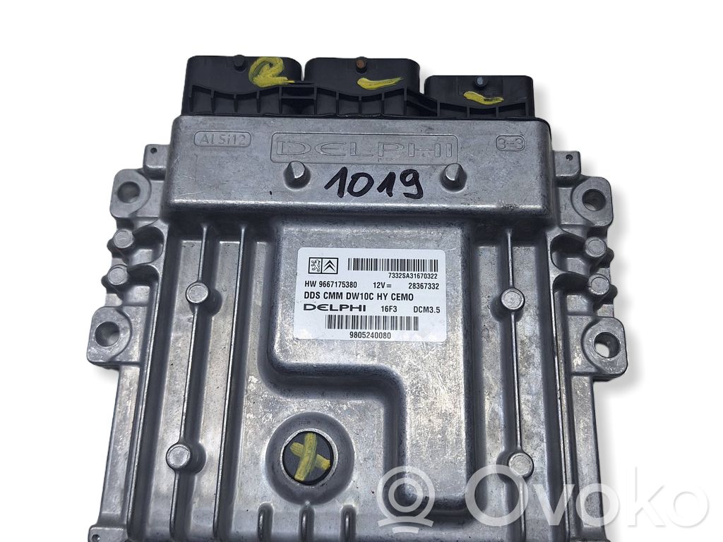 Engine control unit/module   9667175380,28367332,9805240080
