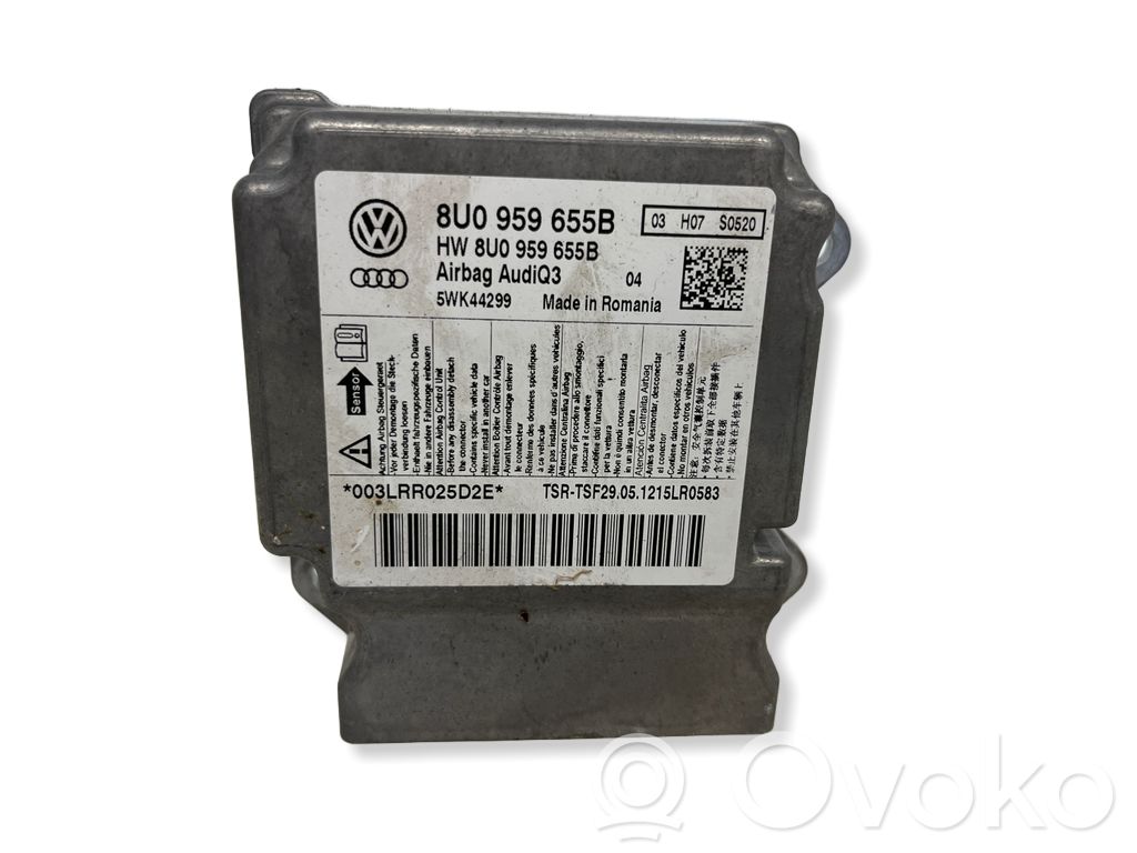 Audi Q3 8U Airbag control unit/module 