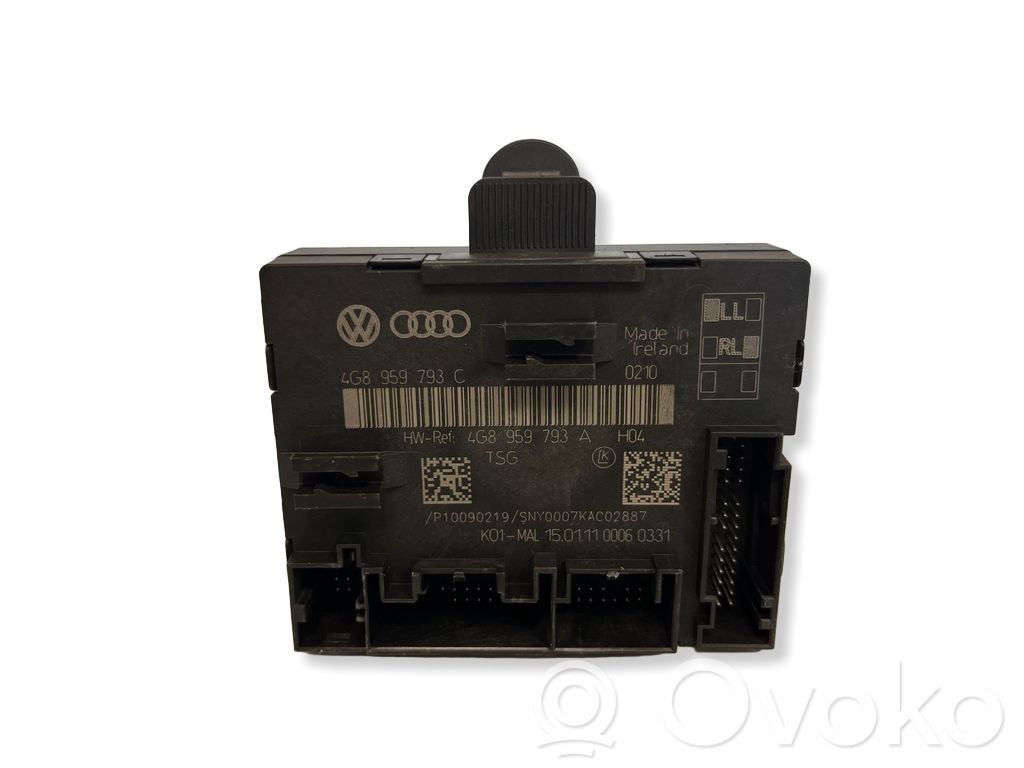 Audi A7 S7 4G Oven ohjainlaite/moduuli 