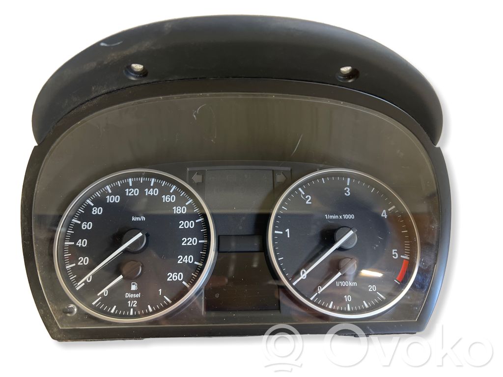 BMW 3 E90 E91 Speedometer (instrument cluster) 