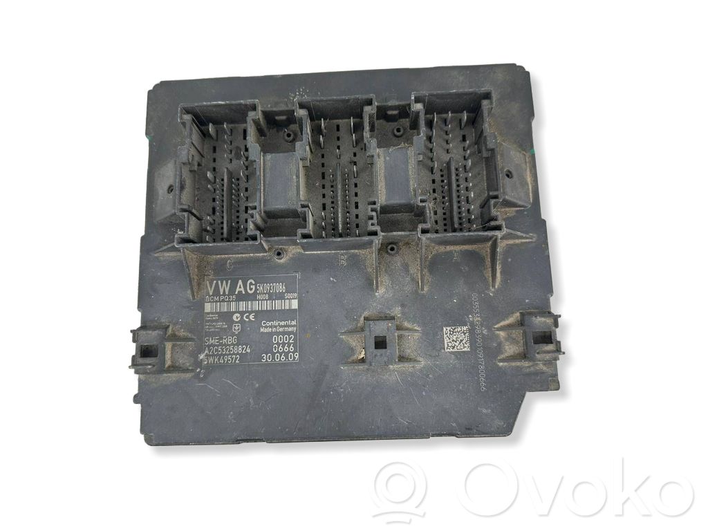 Central body control module   5K0937086,5WK49572,BCMPQ35,A2C53258824