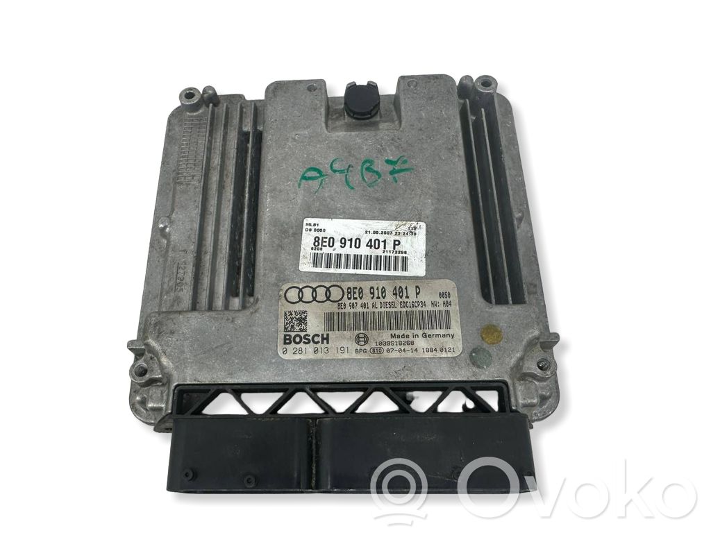 Audi A4 S4 B7 8E 8H Engine control unit/module 
