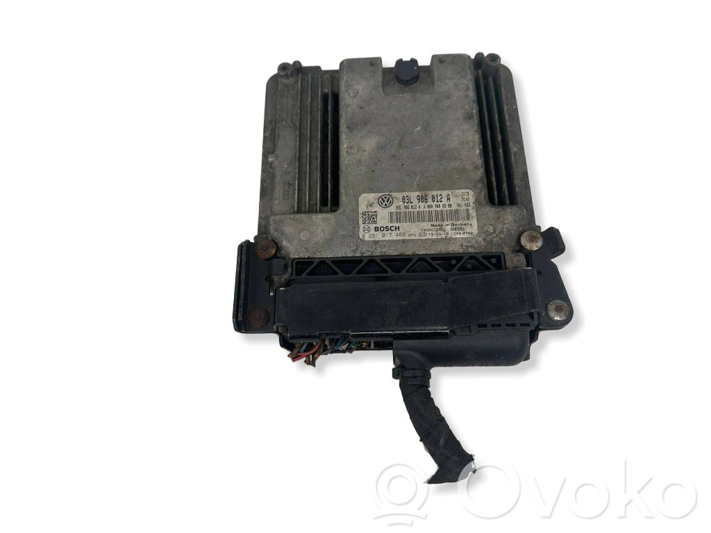 Engine control unit/module   03L906012A,0281017488